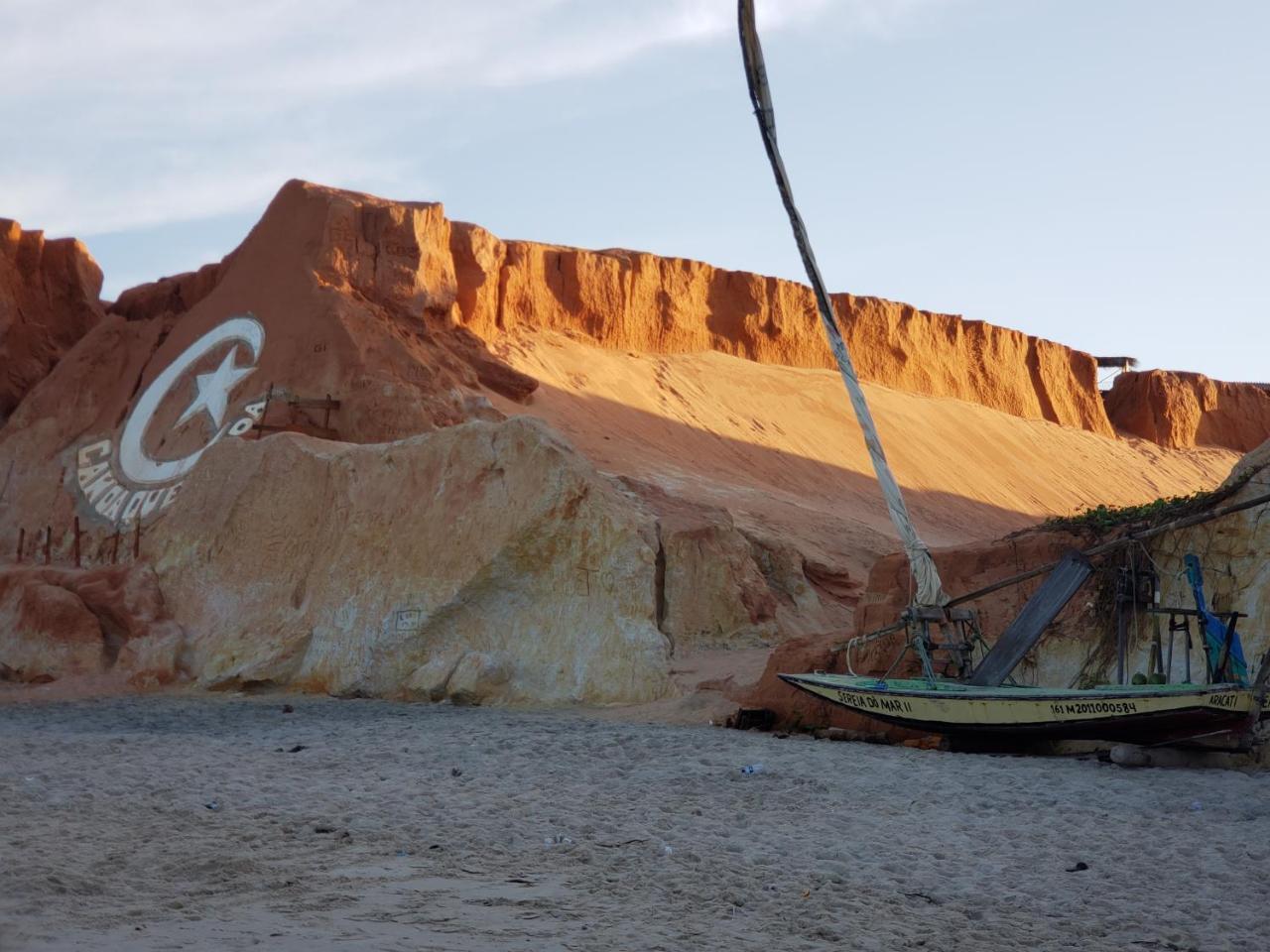 Pousada Morena Moleca Canoa Quebrada Bagian luar foto